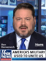'Fox News Primetime' host Ben Domenech explores how respect for U.S. military has transformed under the new administration. As Domenech talked about the brave men in the ranks who still risk their lives to protect us, he got a little choc ked-up, and I followed right along behind him.